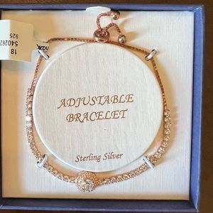 Adjustable CZ bracelet